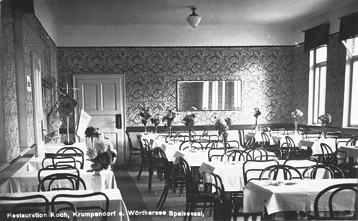 Speisesaal Restauration Koch 1933