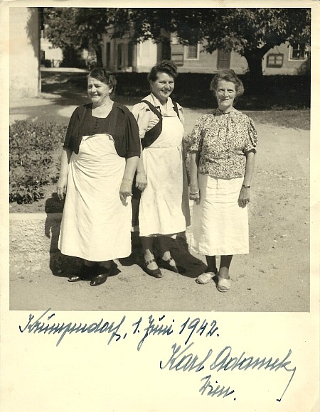 Urlaubsfoto mit Gast 1942