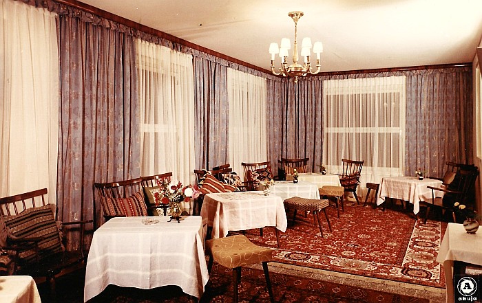 Gästehaus Koch Aufenthaltsraum ca. 1960