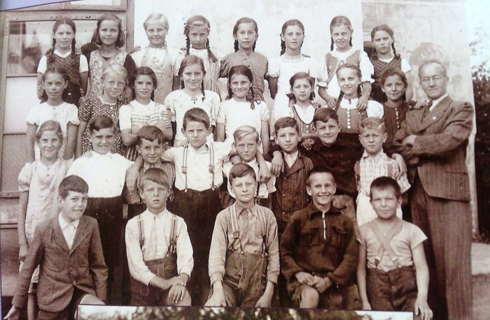 Klassenfoto 1940 4. Klasse