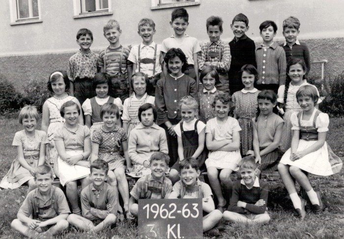 Klassenfoto 1963 3. Klasse