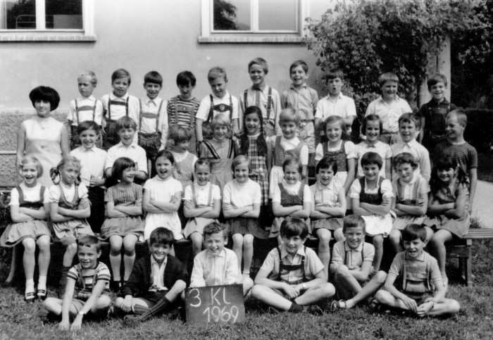 Klassenfoto 1969 3. Klasse