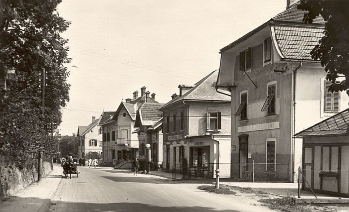 Ansicht Hauptstraße 1940er Jahre