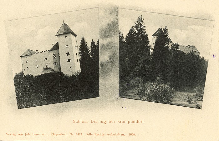 Schloss Drasing 1906