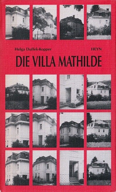 Buchcover Helga Duffek-Kopper: Die Villa Mathilde, Erstausgabe