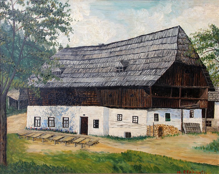 Gasthof Dauger - Ölbild Sternath