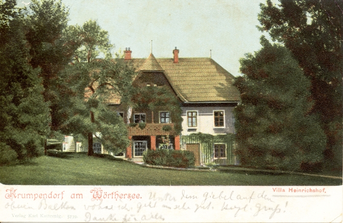 Fotokarte Heinrichshof um 1910