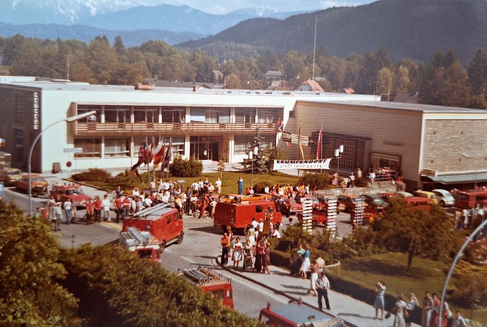 Festzug durch Krumpendorf 1977
