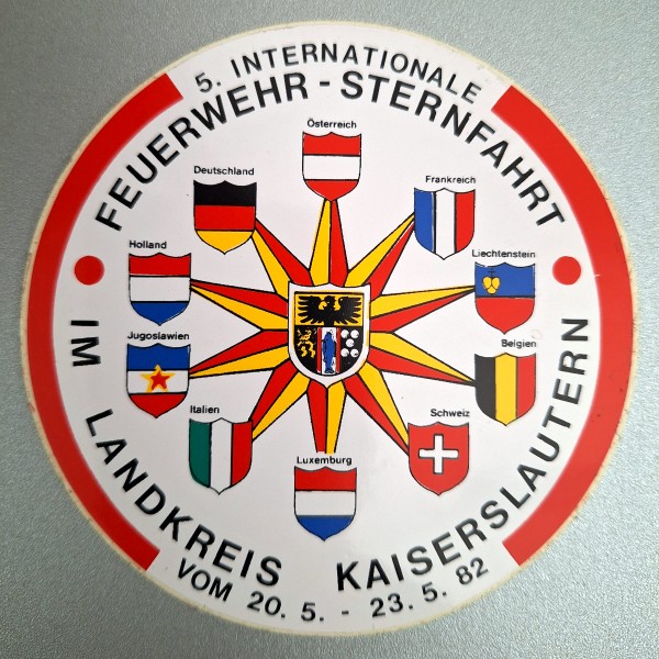 Logo 5. Sternfahrt in Kaiserslautern 1982