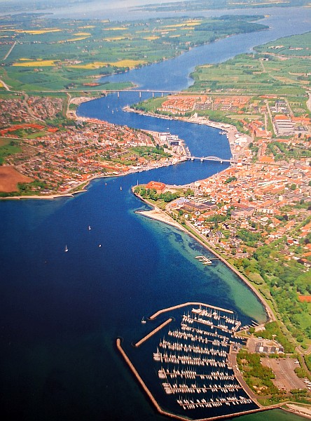 Luftbild Sønderborg / Dänemark