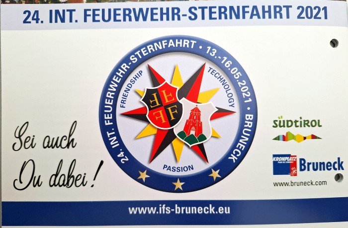 Logo der ausgefallenen  24. Sternfahrt in Bruneck 2021