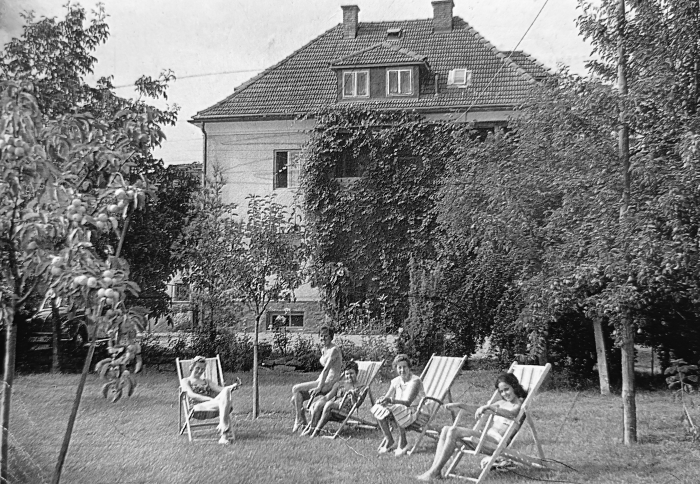 Ansichtskarte Pension Kitz 1965
