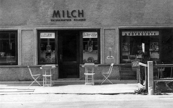 Haus Kitz - Milchgeschäft und Südfrüchte