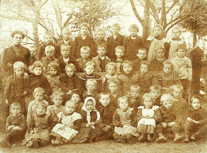Klassenfoto 1906 VS Krumpendorf - Schüler Jahrgang 1899