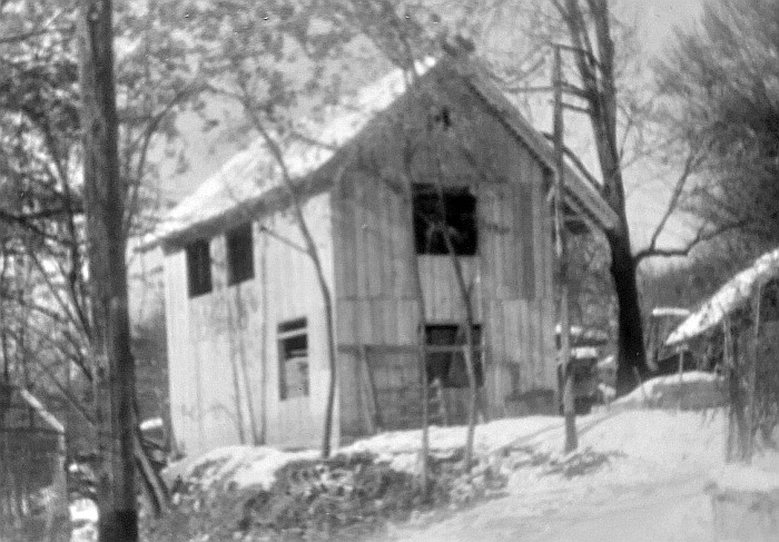 Fertigungsgebäude Südseite 1947