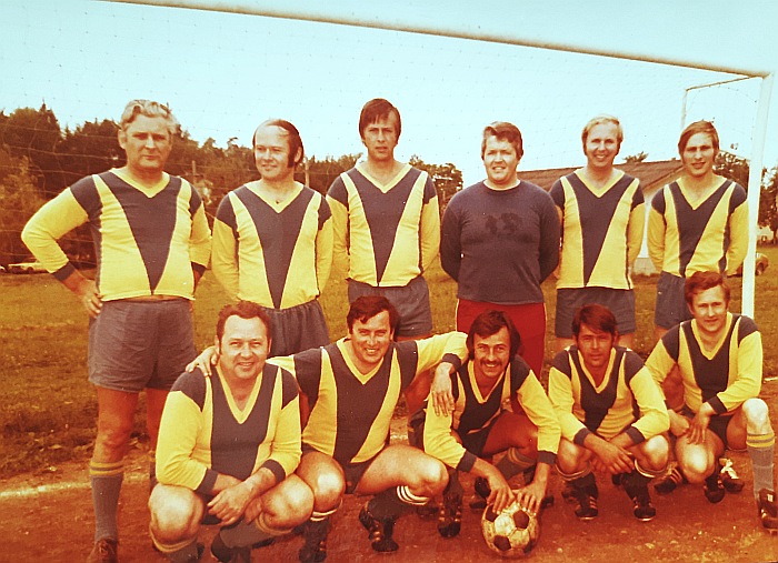 Mannschaft der alten Herren 1974