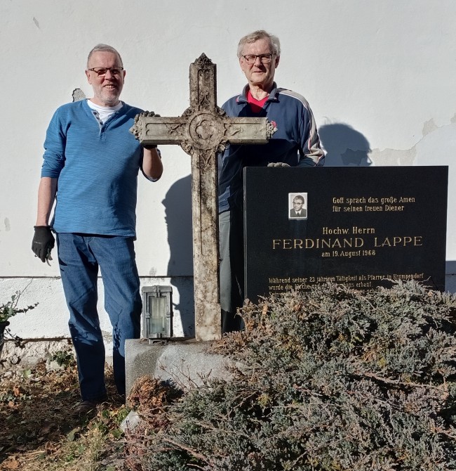 Richard Marinitsch und Heinz Kernjak mit Lanner-Kreuz 2026