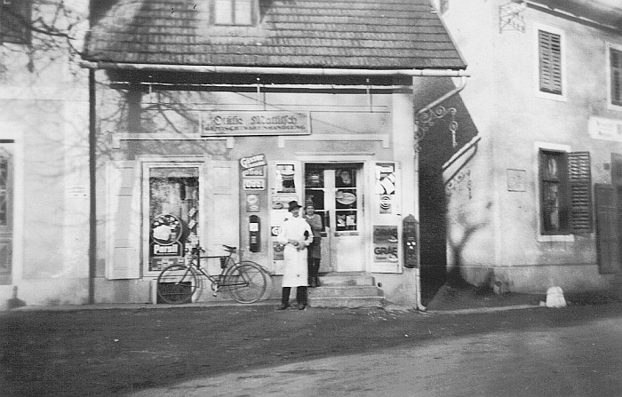 Geschäft Mattisch 1940er Jahre