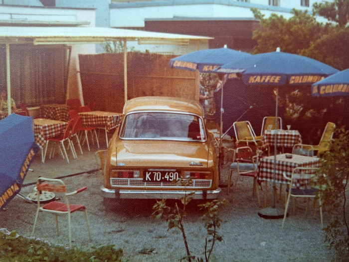 Unfall in Milchbar 1974