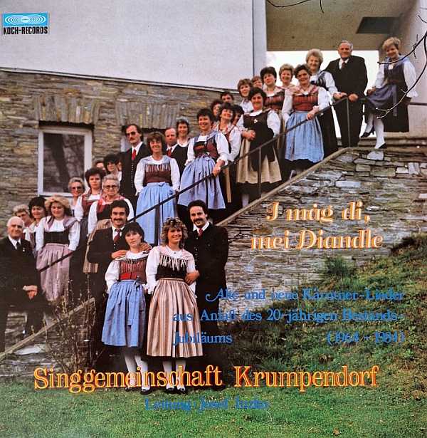 Schallplatte der Singgemeinschaft 1984
