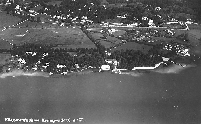 Seeufer von Krumpendorf 1930er Jahre